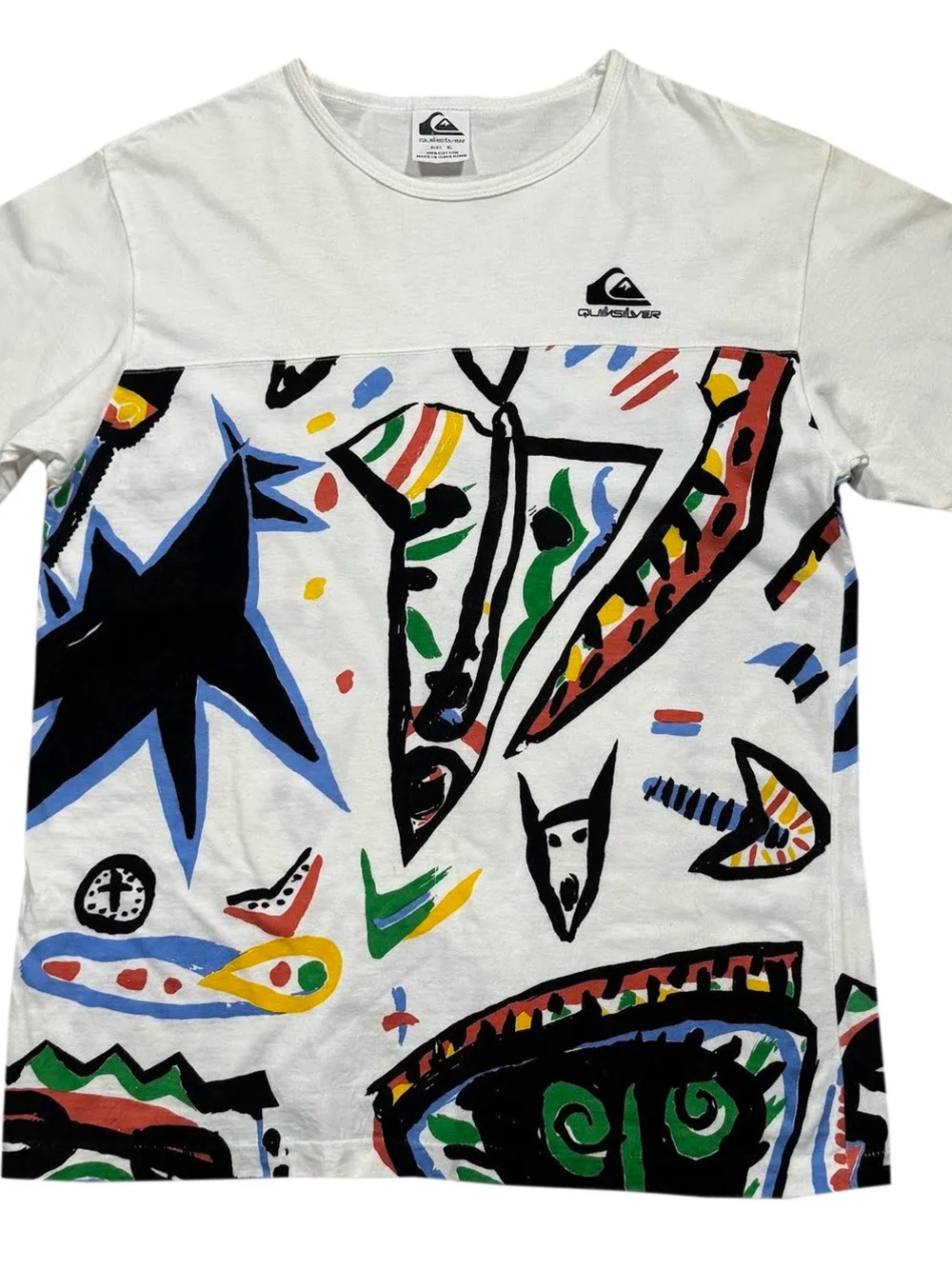 Vintage Quicksilver All Over Print Shirt (Size XL)